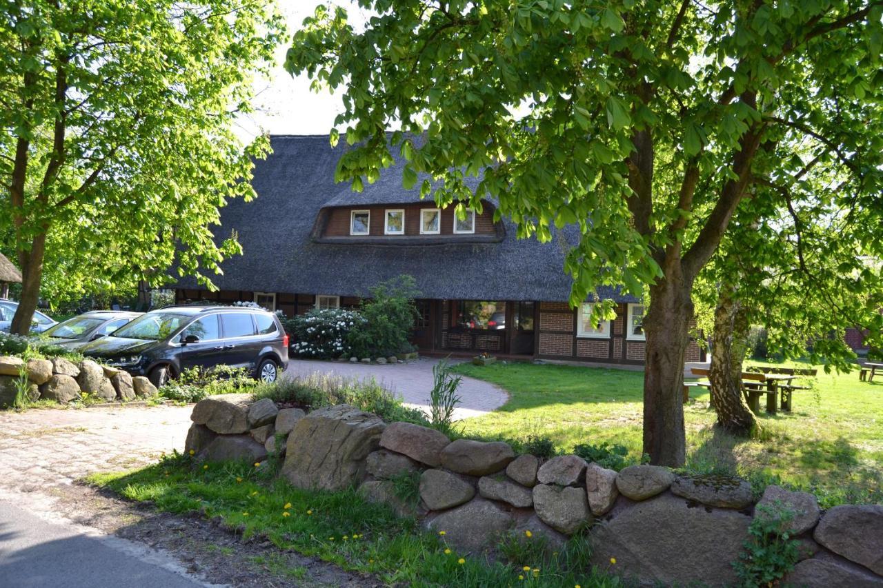Ferienwohnung Reit- und Bauernhof Klaucke Trebel Exterior foto