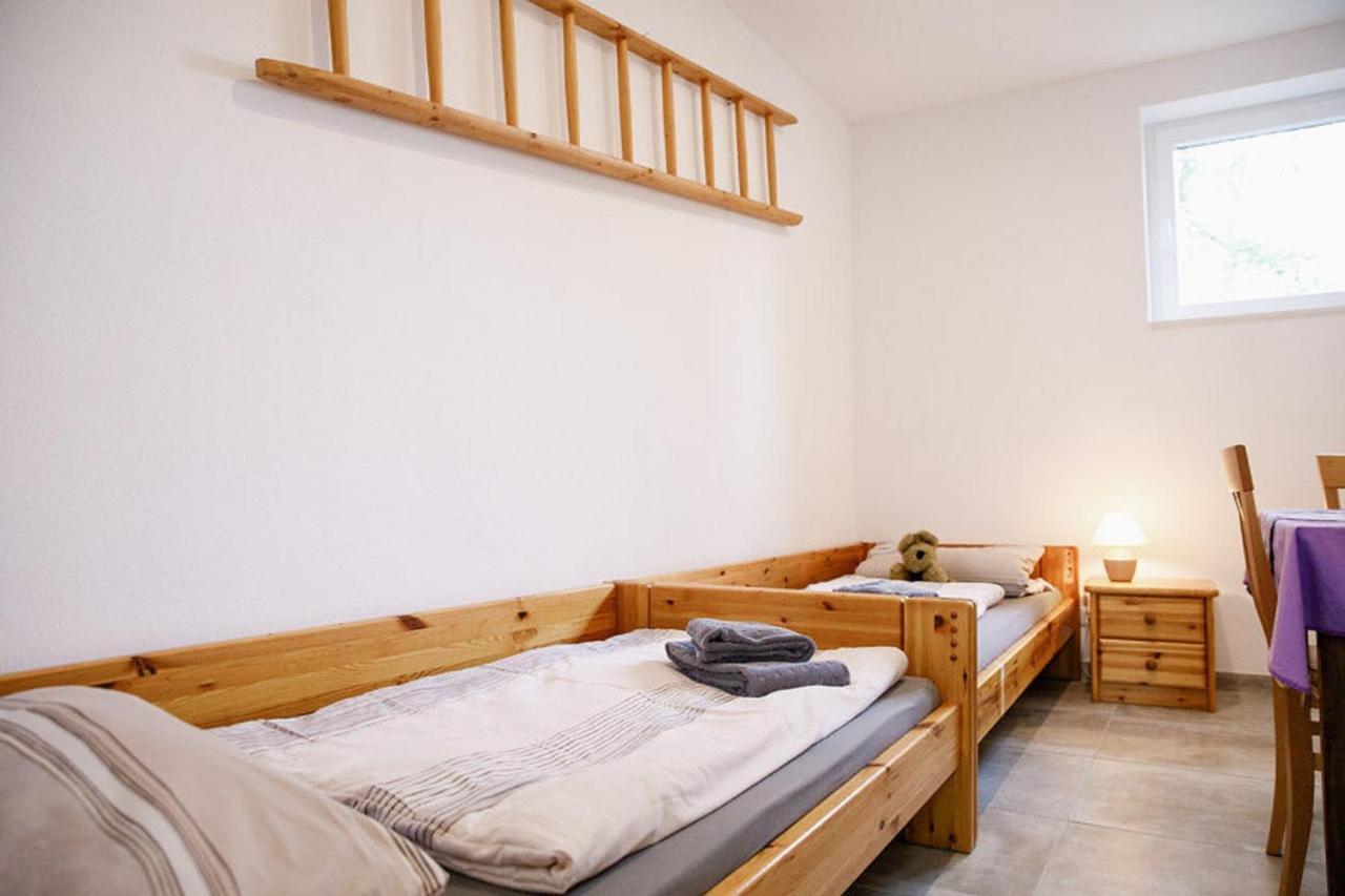 Ferienwohnung Reit- und Bauernhof Klaucke Trebel Exterior foto